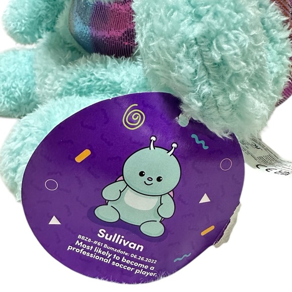 NWT Bum Bumz Sullivan Turtle Plush Toy - 7.5” - Picture 4 of 4